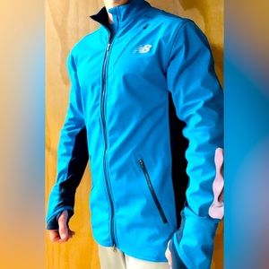New Balance Small Light Runners Jacket with Reflective Strips/Thumb Hole Sleeves